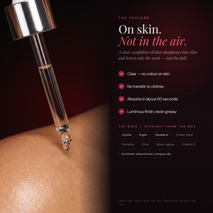 Ræd Libre — On skin, not in the air — clear weightless oil, ingredients